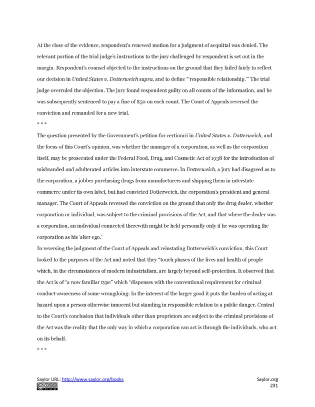 Business Law and the Legal Environment - Page 231